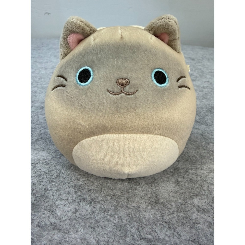 Kellytoy Squishmallow 5" Felton the Siamese Cat (E-703)